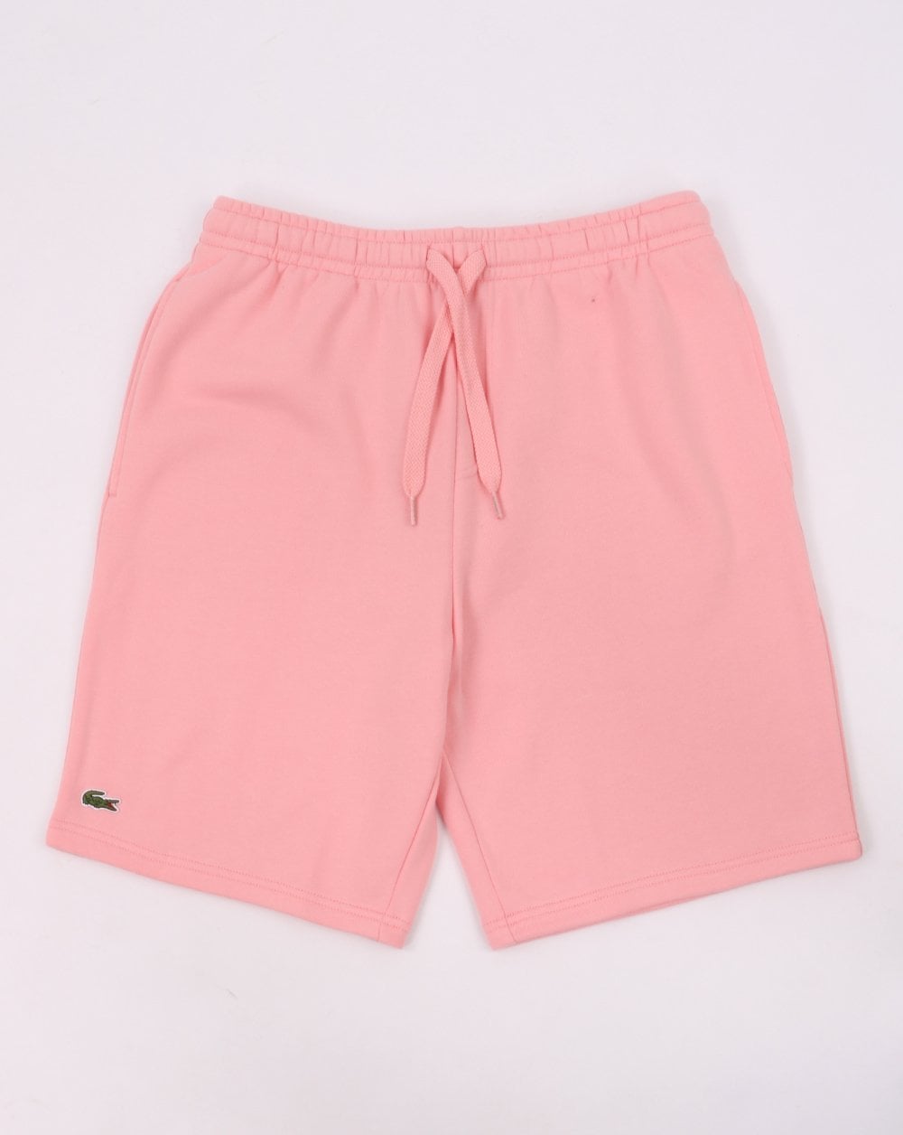 Lacoste Rear Pocket Fleece Shorts Pink
