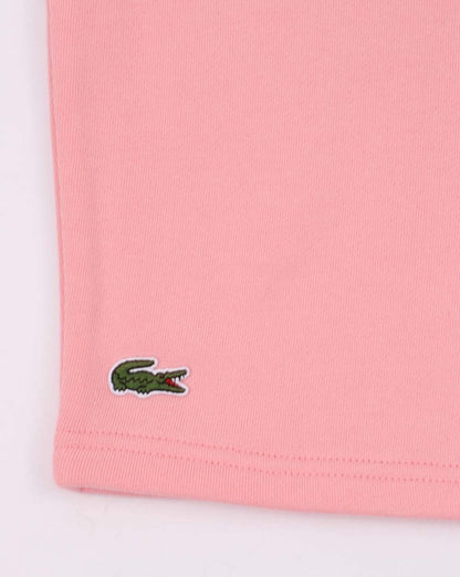 Lacoste Rear Pocket Fleece Shorts Pink