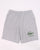 Lacoste Croc Print Shorts Silver Chine
