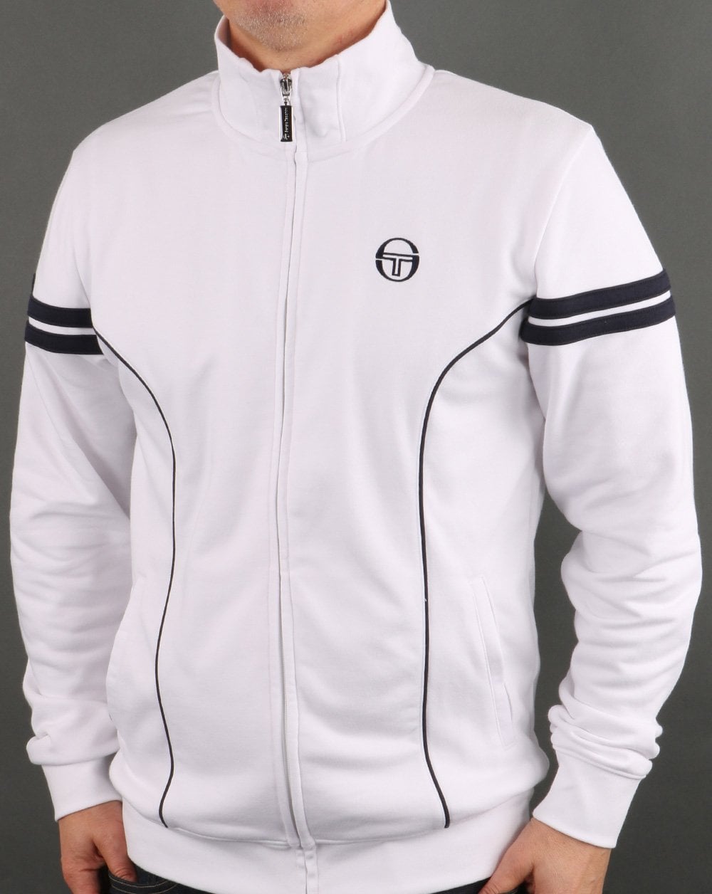 Sergio Tacchini Fjord Track Top White