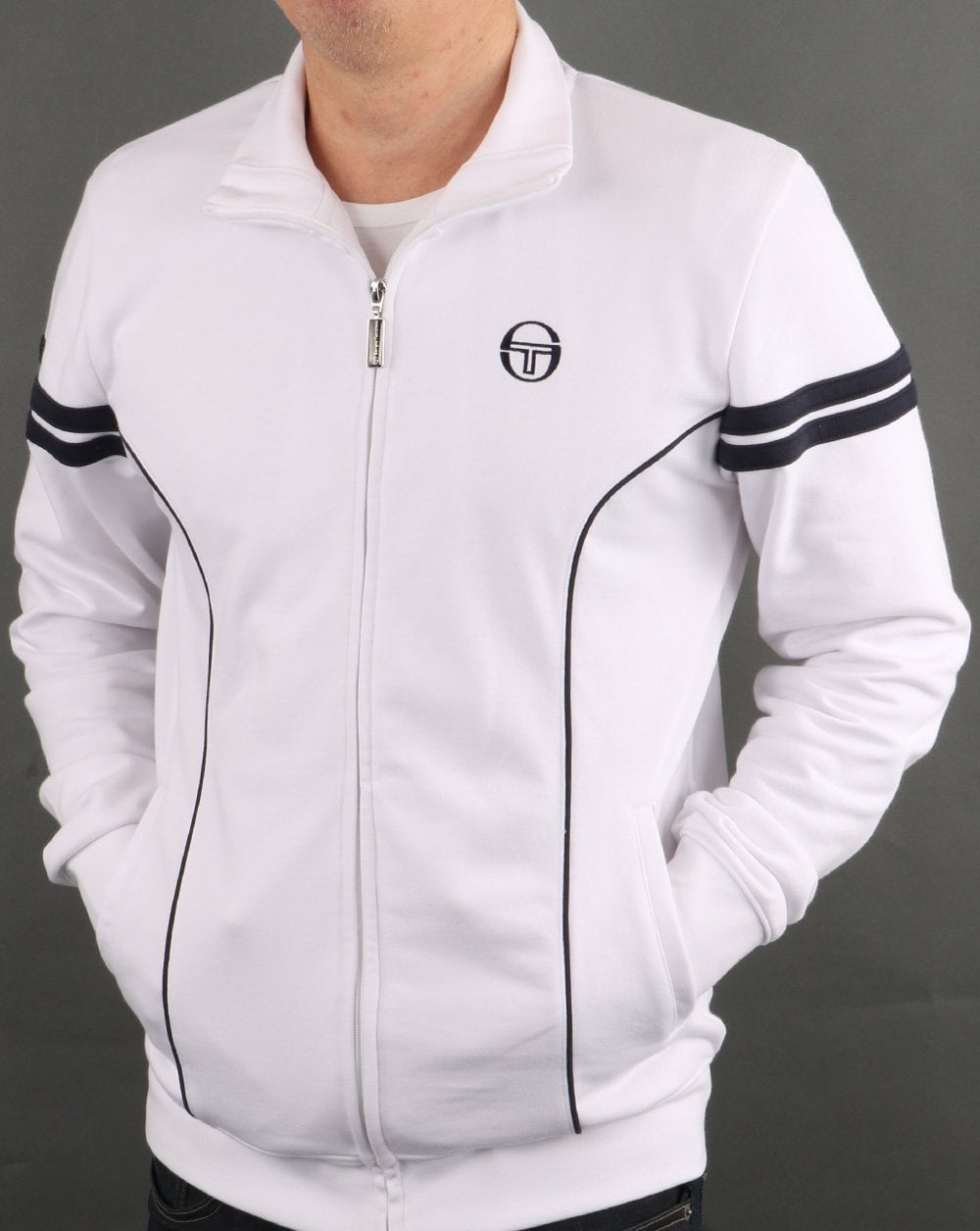 Sergio Tacchini Fjord Track Top White