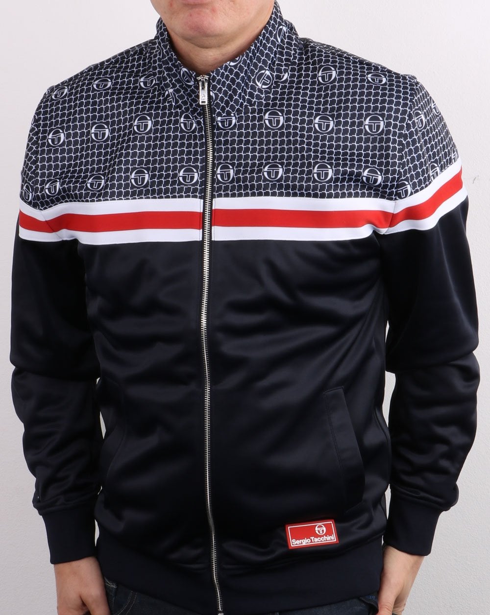 Sergio Tacchini Firence Track Top Navy - Multi