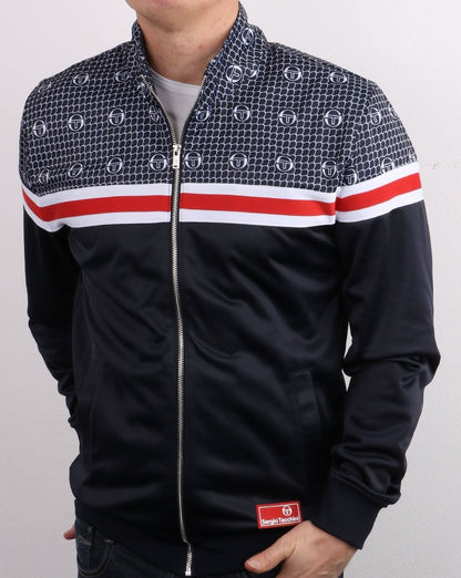 Sergio Tacchini Firence Track Top Navy - Multi