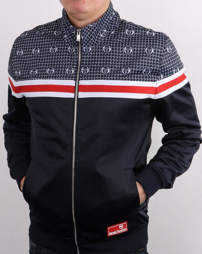 Sergio Tacchini Firence Track Top Navy - Multi