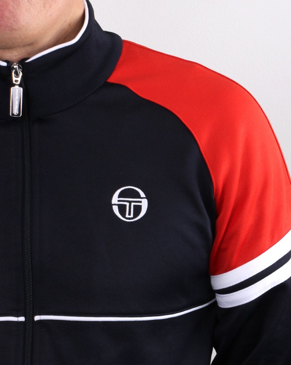 Sergio Tacchini Orion Track Top Navy/Red