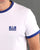 Weekend Offender Ringer Tee White/Royal