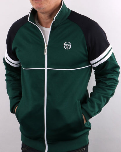 Sergio Tacchini Orion Track Top Green/Navy