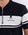 Sergio Tacchini Zip Polo Shirt Navy