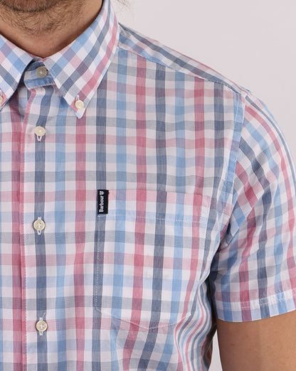 Barbour Tattersall Short Sleeve Shirt Multi
