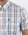 Barbour Tattersall Short Sleeve Shirt Aqua Blue