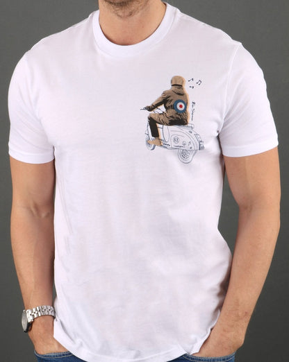 Ben Sherman Mod T-shirt White