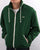 Lacoste Water Resistant Windbreaker Green