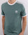 Adidas Originals 3 Stripes T Shirt Hazy Emerald