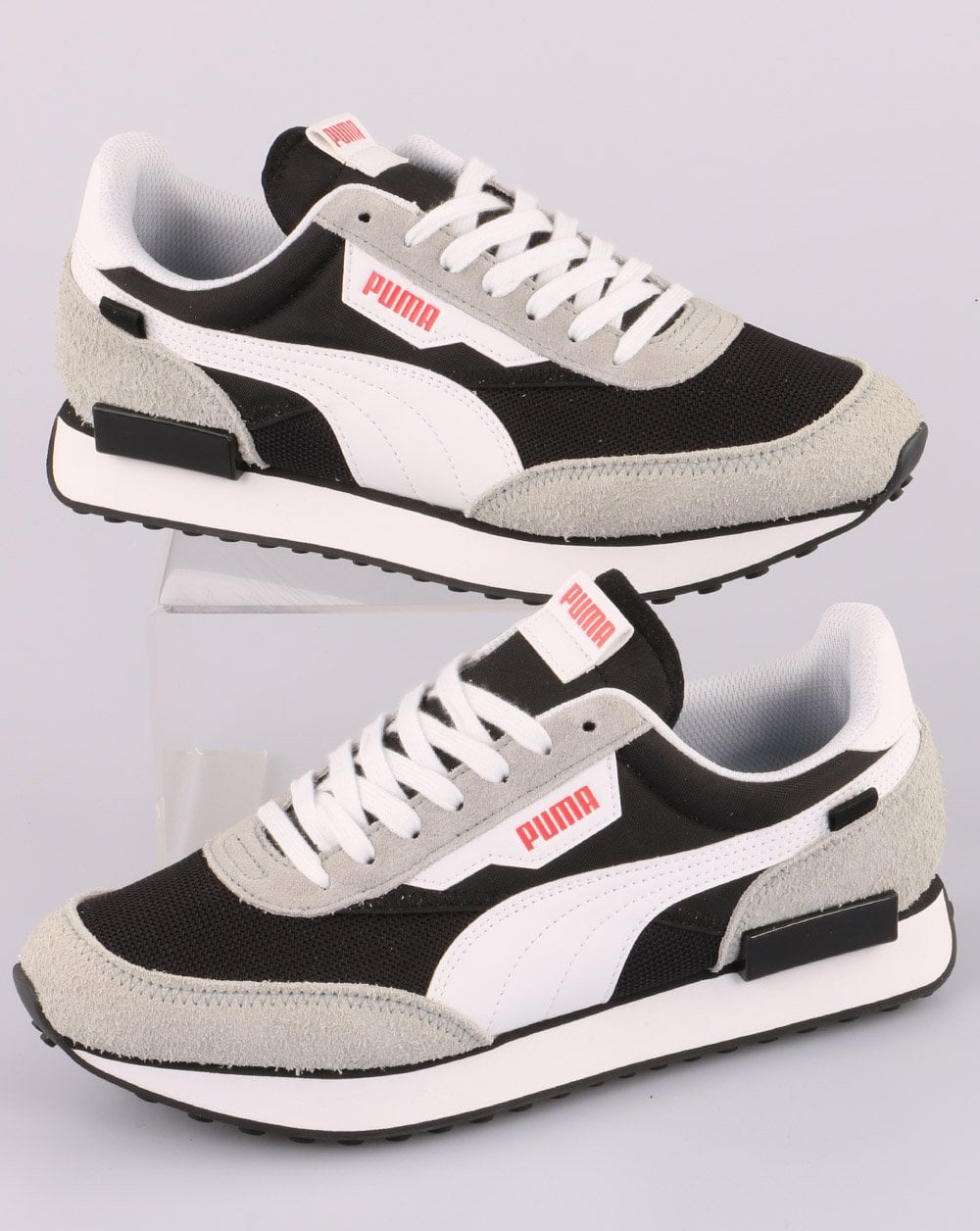 Puma Future Rider Vintage Trainers Black/Grey