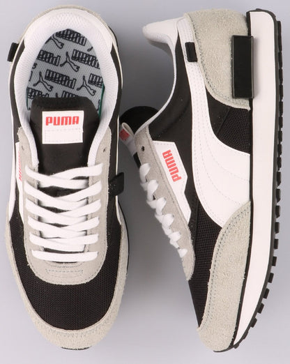 Puma Future Rider Vintage Trainers Black/Grey