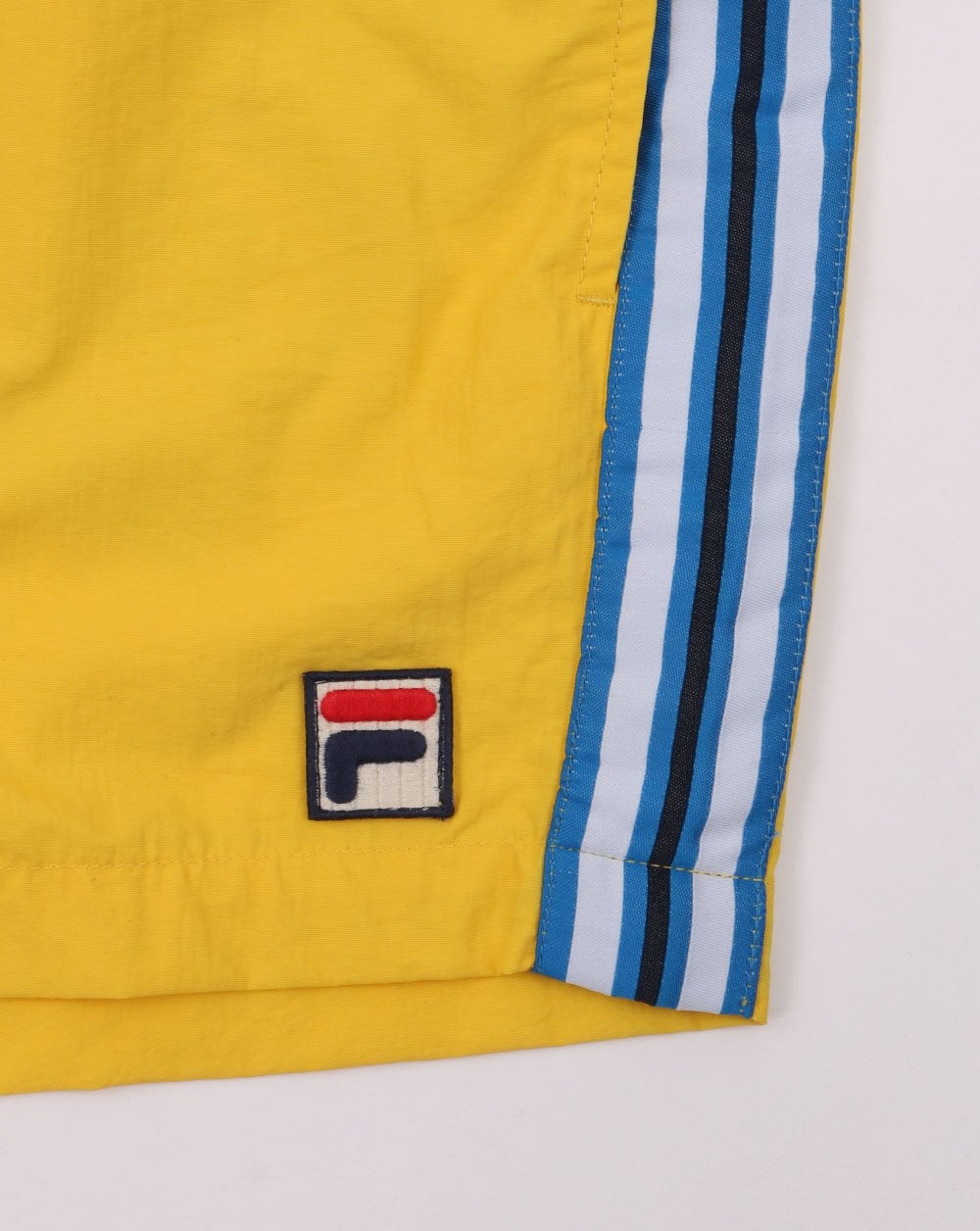 Fila Vintage Retro Sports Swim Shorts Yellow