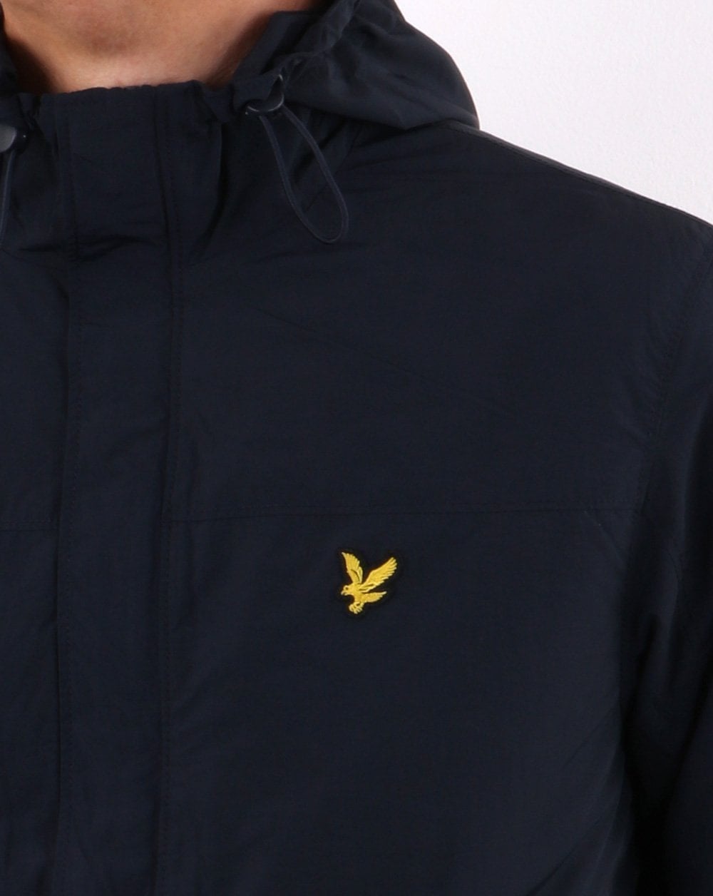 Lyle And Scott Hooded Jacket Navy