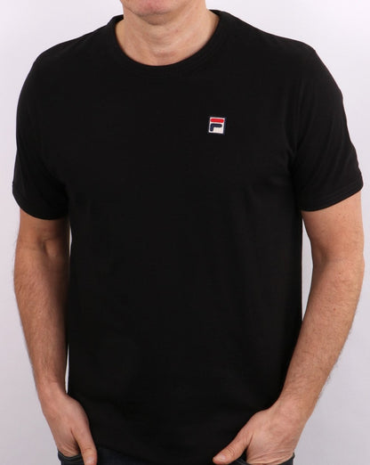 Fila Vintage 80scc T Shirt Black