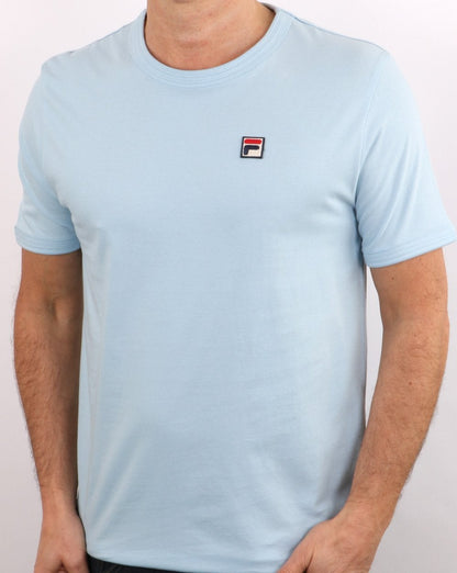 Fila Vintage 80scc T Shirt Sky Blue