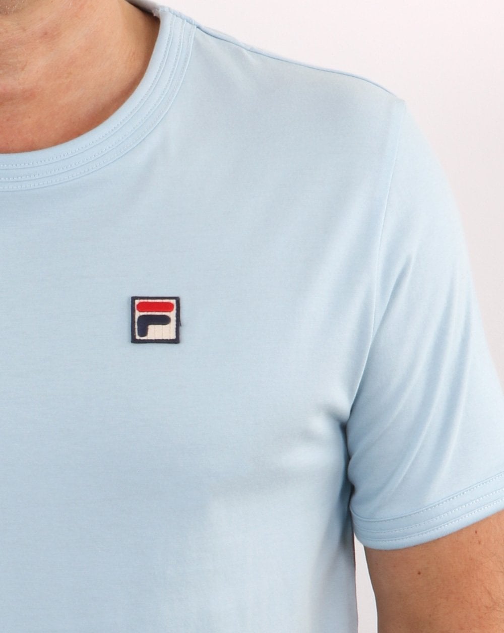Fila Vintage 80scc T Shirt Sky Blue