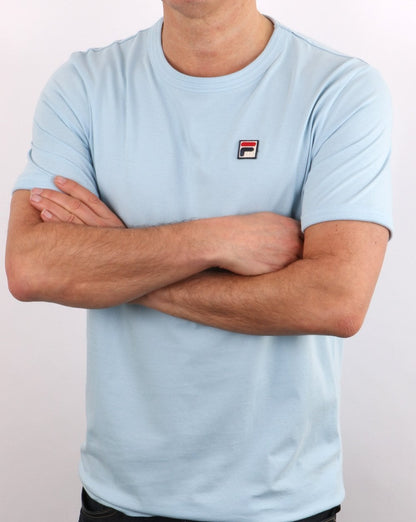 Fila Vintage 80scc T Shirt Sky Blue