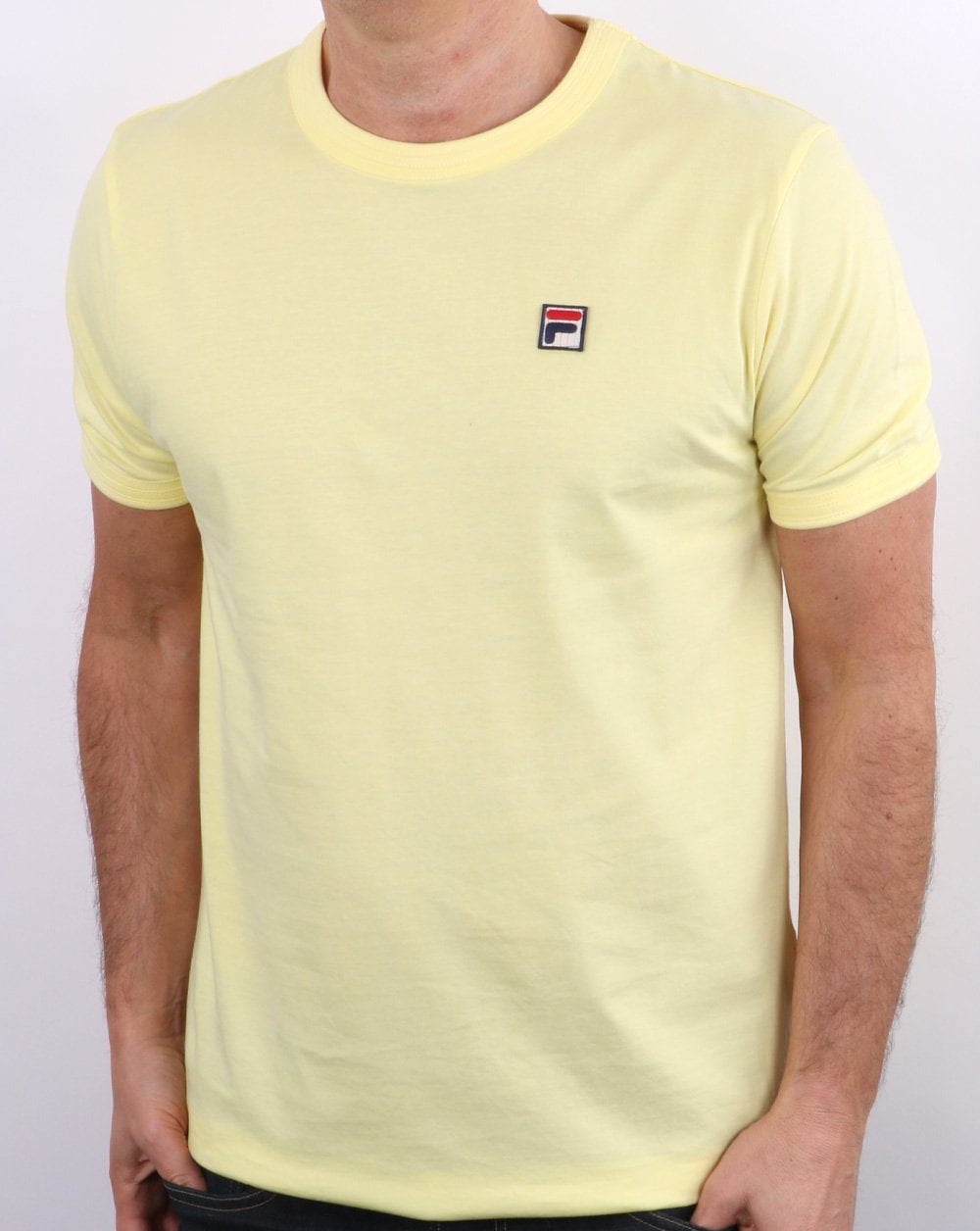 Fila Vintage 80scc T Shirt Lemon