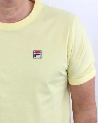 Fila Vintage 80scc T Shirt Lemon
