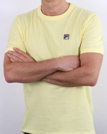 Fila Vintage 80scc T Shirt Lemon