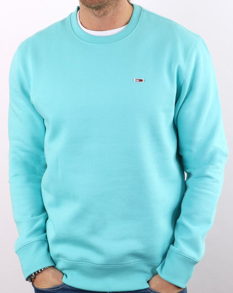 Tommy Jeans Sweatshirt Aqua Blue