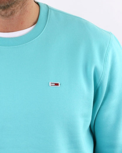 Tommy Jeans Sweatshirt Aqua Blue