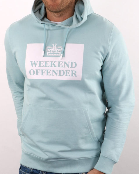 Weekend Offender Hm Service Classic Hoody Cloud Blue