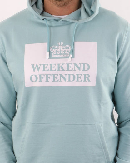 Weekend Offender Hm Service Classic Hoody Cloud Blue