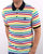 Benetton Striped Polo Multi