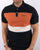 Ben Sherman Colour Block Polo Shirt Midnight