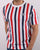 Sergio Tacchini Anzi T Shirt White/Red/Navy