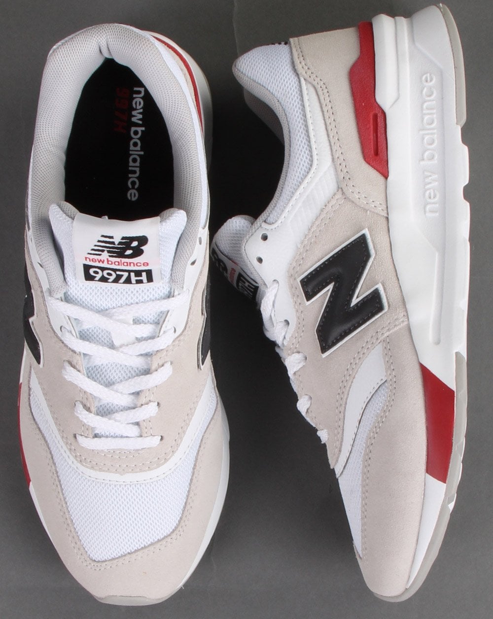 New Balance 997 Trainers White/Grey