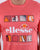 Ellesse Souscri T Shirt Coral