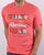 Ellesse Souscri T Shirt Coral