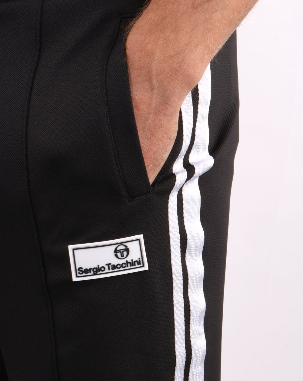 Sergio Tacchini Saluzzo Track Pants Charcoal
