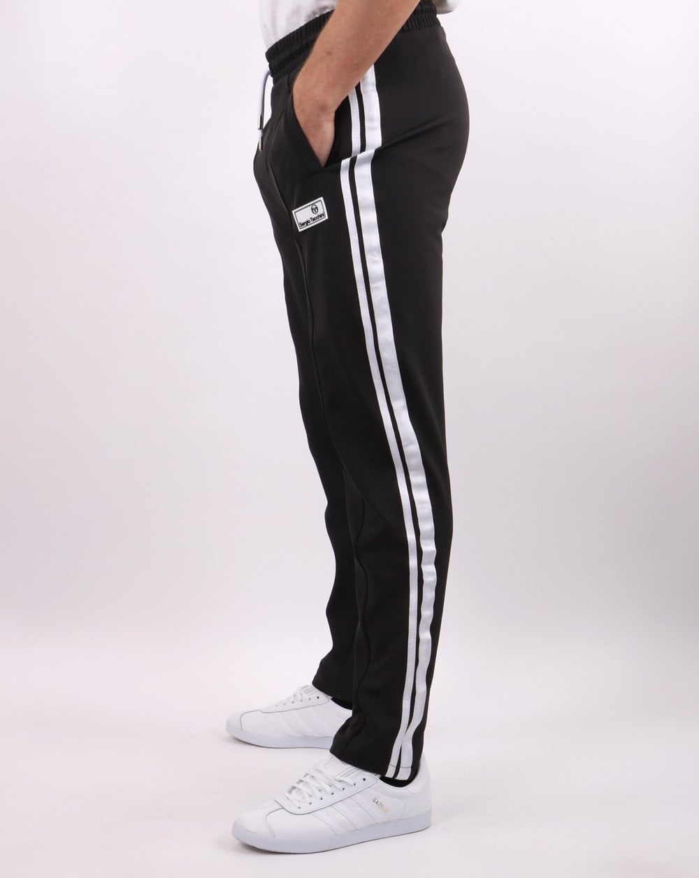 Sergio Tacchini Saluzzo Track Pants Charcoal