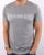 Replay Blue Jeans Logo T Shirt Grey Melange