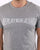 Replay Blue Jeans Logo T Shirt Grey Melange
