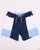 Lacoste Colourblock Swim Shorts Blue/White