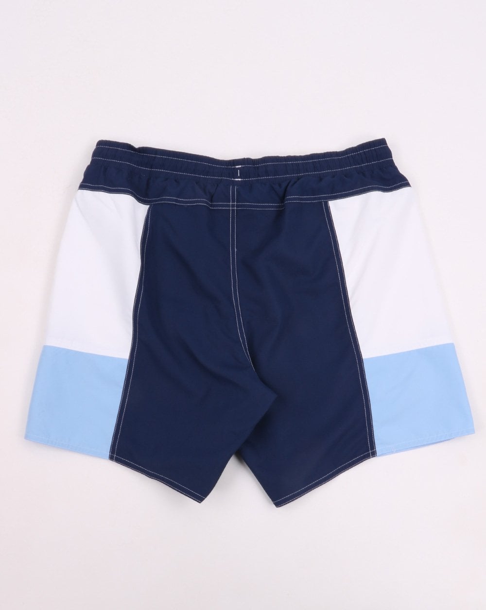 Lacoste Colourblock Swim Shorts Blue/White