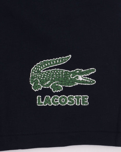 Lacoste Croc Print Shorts Navy