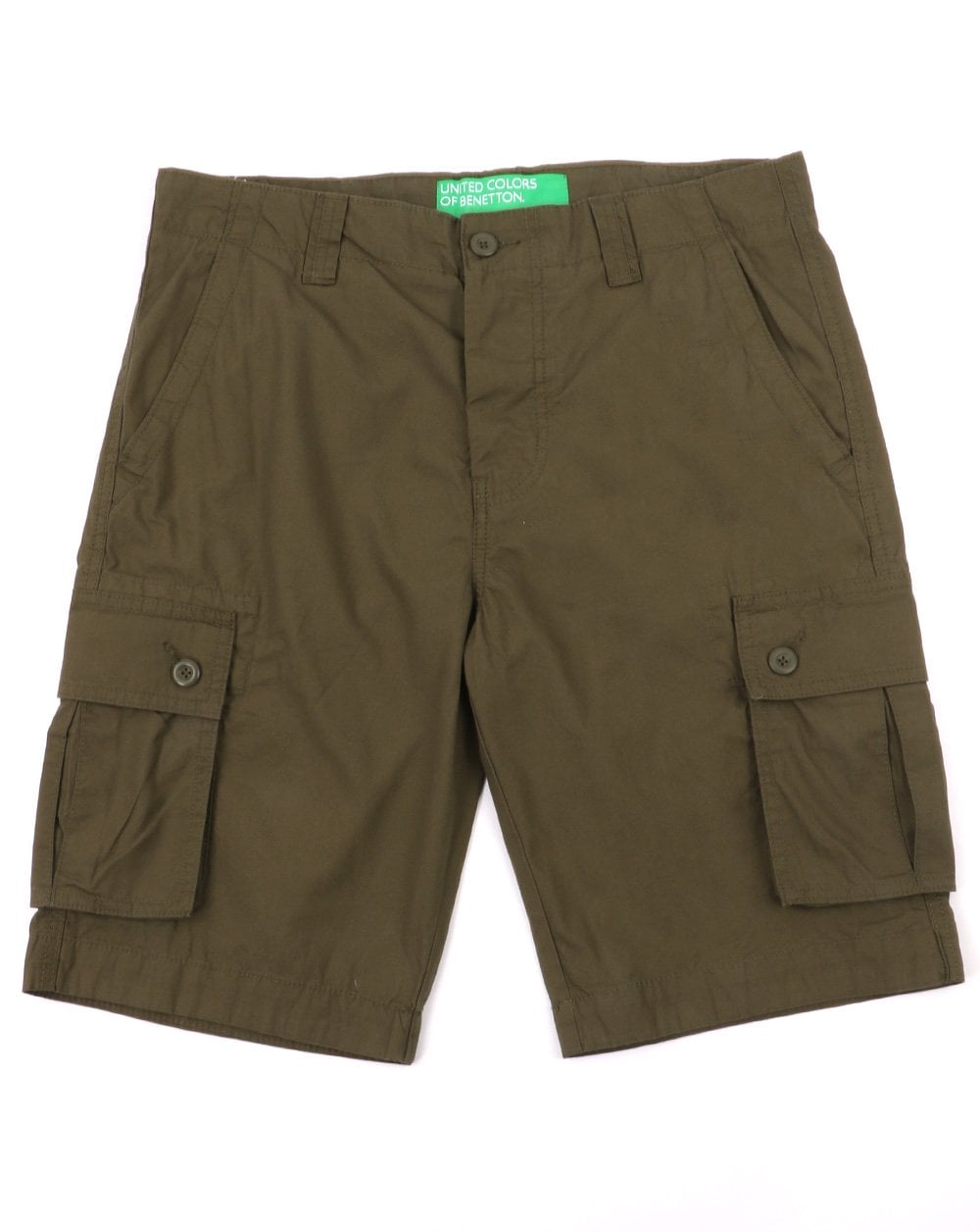 Benetton Combat Shorts Khaki