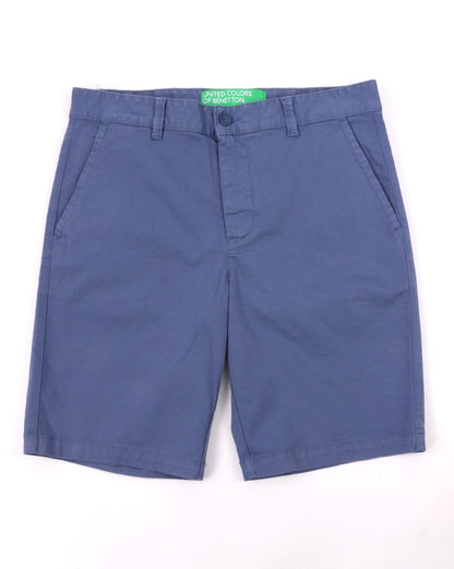 Benetton Chino Shorts Blue