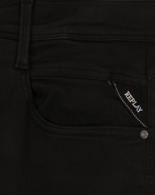 REPLAY Replay Anbass Hyperflex Twill Jeans Black