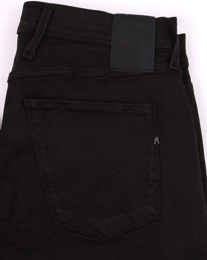 Replay Anbass Hyperflex Twill Jeans Black