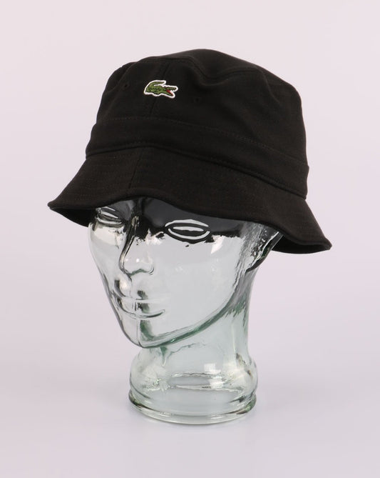 Lacoste Bucket Hat Black